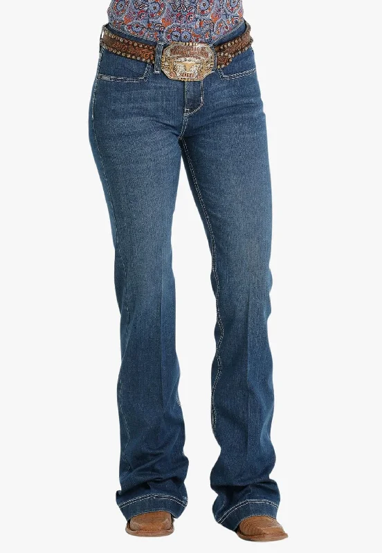 Cinch Womens Lynden Mid-Rise Slim Trouser Jean