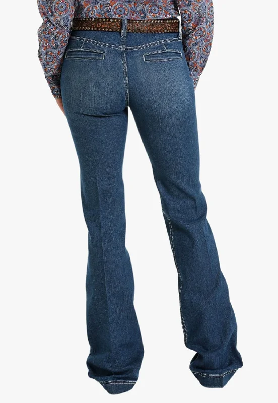 Cinch Womens Lynden Mid-Rise Slim Trouser Jean