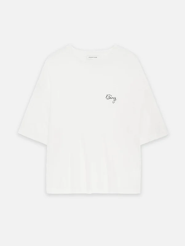 Louis Bing Tee in Ivory