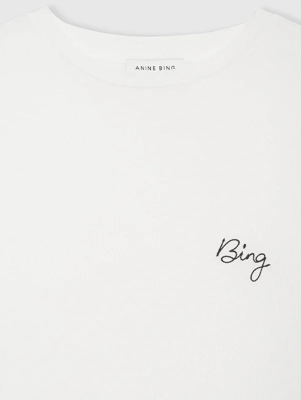 Louis Bing Tee in Ivory