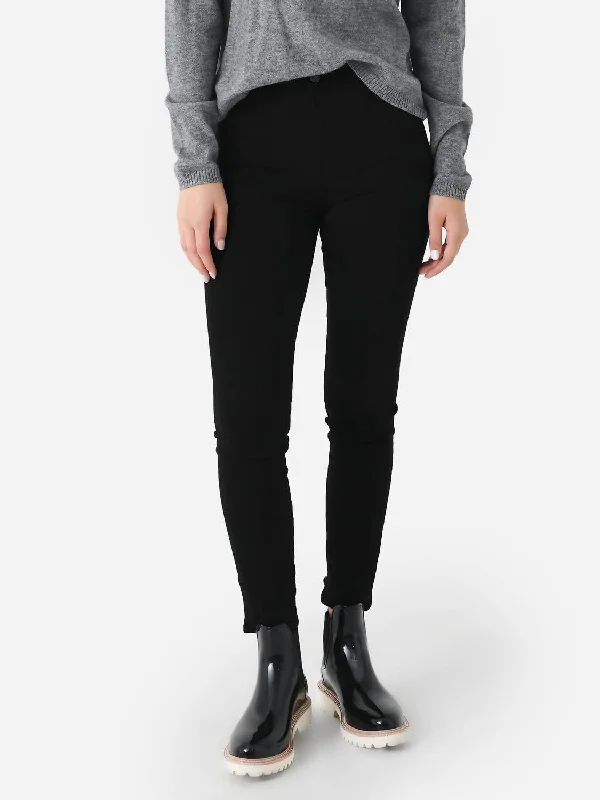 Bodycon Skinny Jean In Plush Black