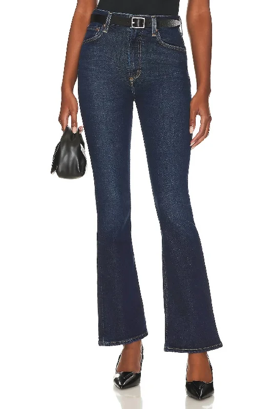 Nico High Rise Slim Boot Jean In Song