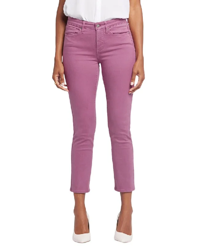 NYDJ Sheri Mauve Haze Ankle Crop Jean