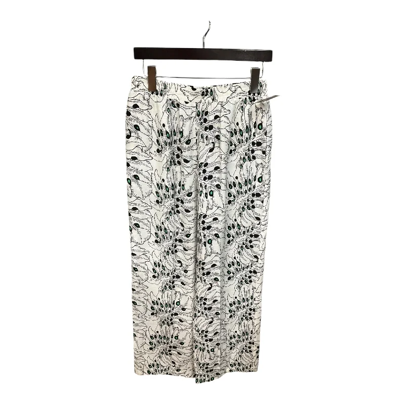 Pants Wide Leg By Clothes Mentor In Floral Print, Size: 8