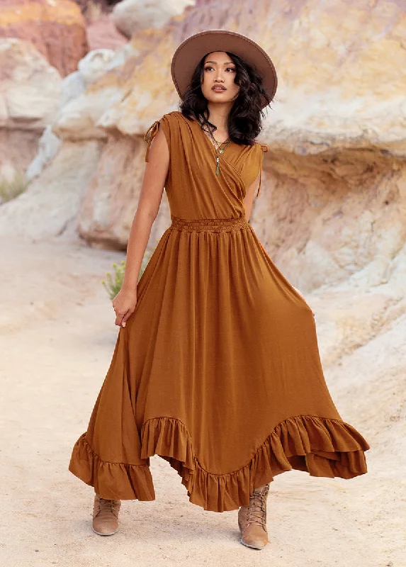 Giovanna Dress in Spice