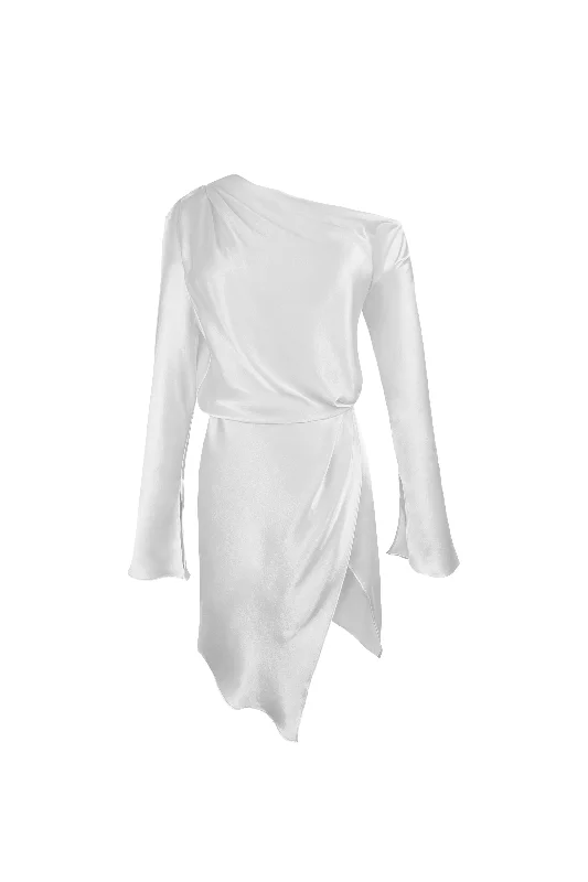 Hydra Drape Dress - Natural