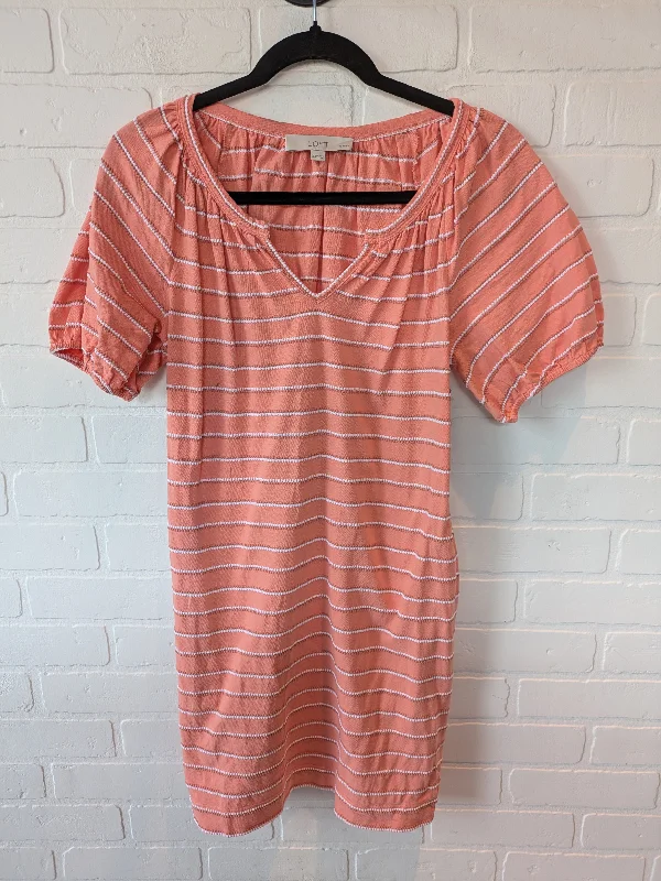 Dress Casual Short By Loft In Orange, Size: Xs