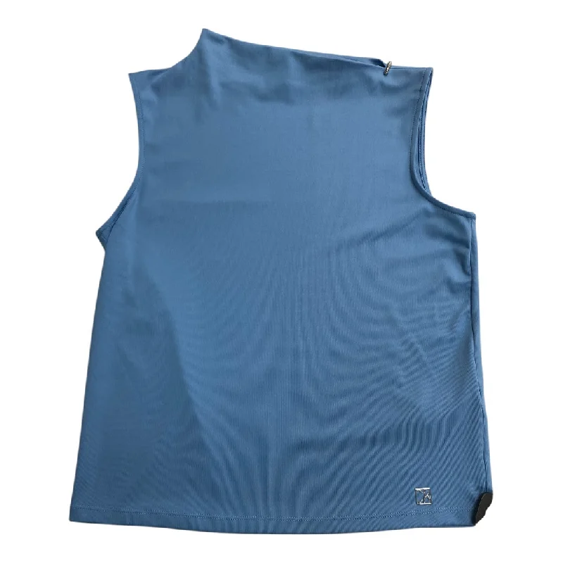 Top Sleeveless By Calvin Klein In Blue, Size: Xs