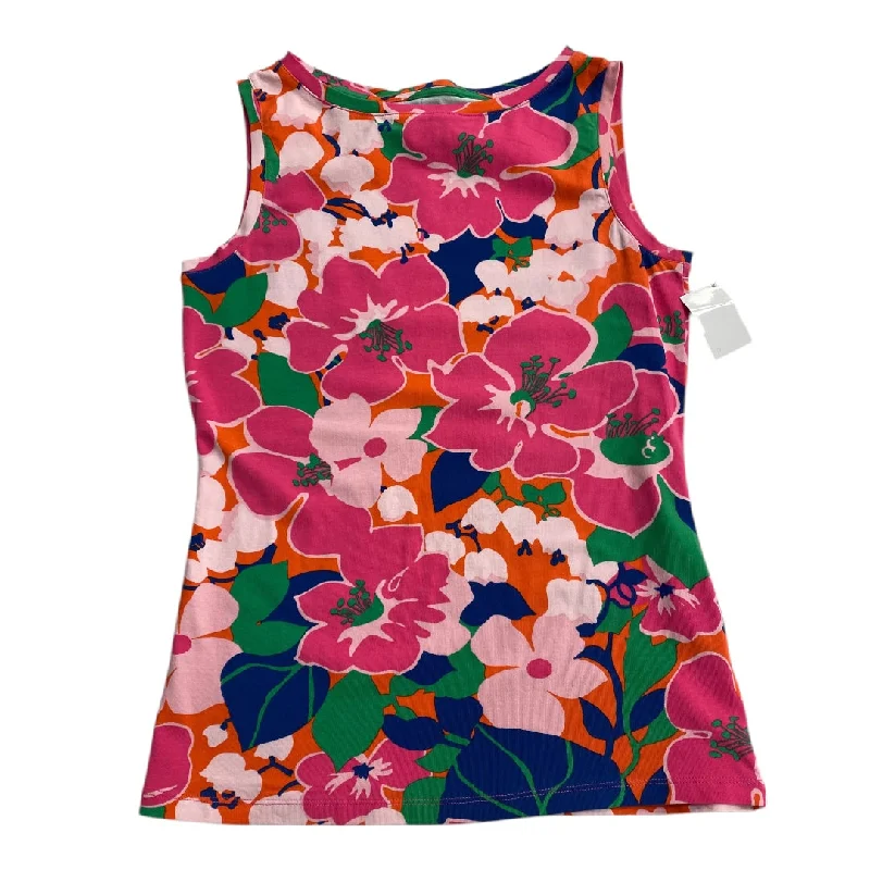 Top Sleeveless By Talbots In Multi-colored, Size: Petite