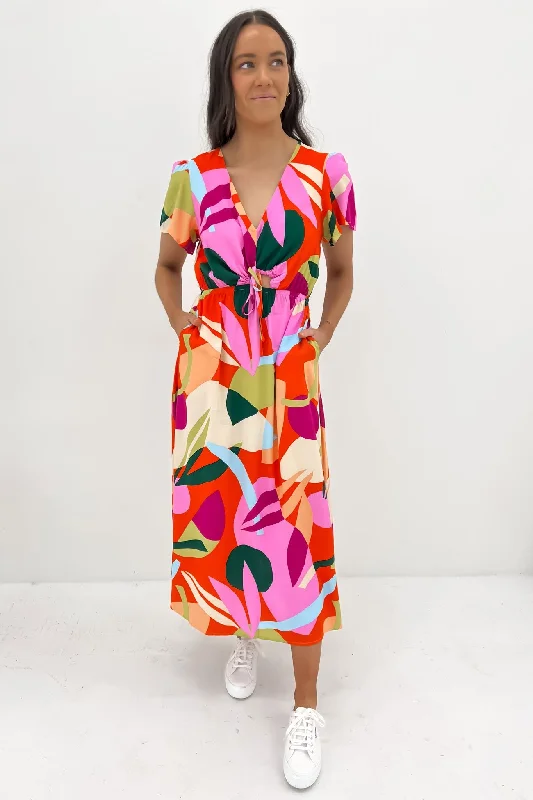 Ilana Midi Dress Multi