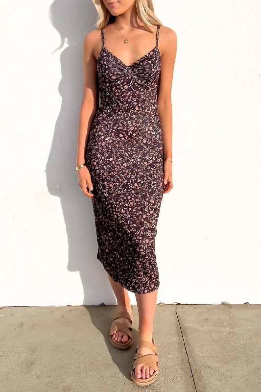 Pip Midi Dress Print